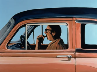 Retrato Cubano  1, 1996 (acrílico sobre tela)